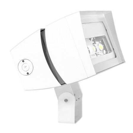 Rab FUTURE FLOOD 180W 4HX4V 5K LED 480V DIM SURGE TRUN WH FFLED180TB44W/480/D10/SP